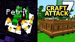 Petrit im Obsidiangefängnis! Zweites Haus bauen! - Minecraft Craft Attack 7 #26