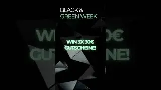 Black & Green Week Gewinnspiel
