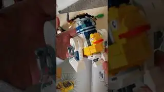 Lego Droid builder. Such cute! #lego #droid #legostarwars #r2d2