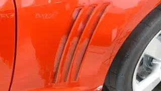SLP Faded Side Gill Installation 2010, 2011,2012,2013,2014,2015 Camaro