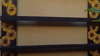 DIY Como Fazer Moldura Pratileira Para Vasos de Plantas Material Reciclado 