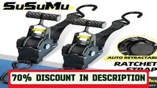 A must-have product! Auto Straps For Cargo Tape Retractable Belts For Load Luggage Strap Ratchet T