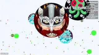 BIGGEST DOUBLESPLIT EVER!? 3X AUTOSPLIT TO POPSPLIT?! (Agar.io)