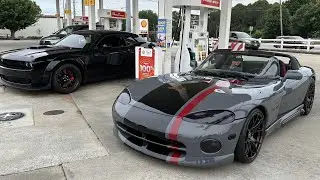 First gen Viper pov night drive