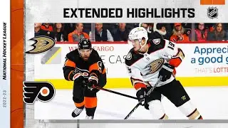 Anaheim Ducks vs. Philadelphia Flyers Jan 17, 2023 HIGHLIGHTS