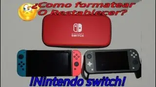 !El Secreto Para Formatear/Restablecer E Iniciar Como Nueva Nuestra Nintendo switch!