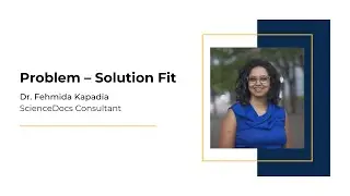 Problem - Solution Fit featuring Fehmida Kapadia