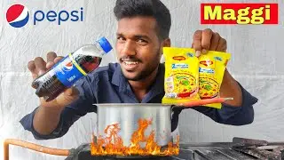 We are Making Different Maggi With Using Pepsi Cold Drink | Pepsi वाली Maggi | Crazy Wish Experiment