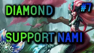 DIAMOND Support Nami S8 Full Gameplay #7 - League of Legends