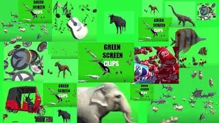 Green Screen Future Girl Battles Junk Food Animation CGI