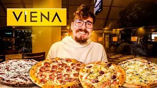 Rodizio de pizza baratasso no Shopping I Restaurante Viena