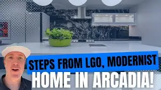 Steps from La Grande Orange, Modernist Home in Arcadia!