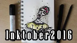 Inktober 2016: Fabulous Zombie Ink Sketch