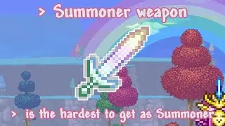Terraria 1.4 - How hard is it to get Terraprisma as Summoner class in Master Mode?