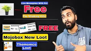Nurserylive FREE Plant With Shipping Only | Lybtra Rs.0 LOOT | Mojobox New Loot | Themomco Facewash