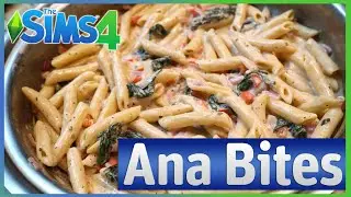 One Pot Creamy Pasta Primavera From Sims 4 // ANA BITES // Video Game Food