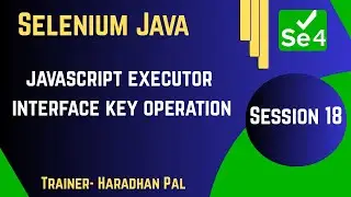 JavascriptExecutor Interface key operation in Selenium with Java&ndash;S#18 #coding #programming #selenium