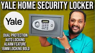 Yale YSS/200/DB2 Safe Locker for Home with Pincode  | 8.6 Litres | NO NEED OF GODREJ ?  GOLD , CASH.
