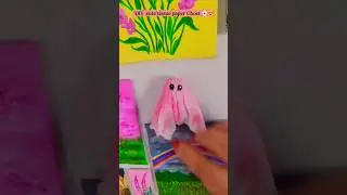 DiY Cute tissue paper ghost👻😍#shorts #shortvideo #craft #diy #ghost #halloween #subscribe #viral