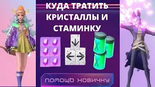 На что тратить кристаллы и стаминку в игре Dislyte