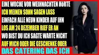 Alle 9 Kinder bei mir abladen Ich hörte den Plan meines Sohnes und änderte meinen