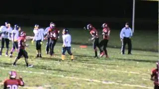 Clarenceville RB Jalen Bryant 5 yard TD run vs. Melvindale Academy