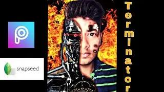 How to make Half human and half robot by PicsArt and Snap Speed - Cool Editor
