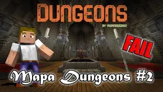 Aventura &Eacute;PICA en Mapa de Minecraft Dungeons: Mapa #2 FAIL