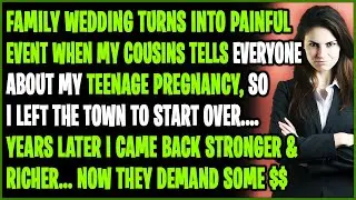 Family Wedding Turns Into Painful Event When My Cousins Tells Everyone About My Teenage Pregnancy