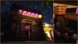 Minecraft | How to build a Magic Shop ☆