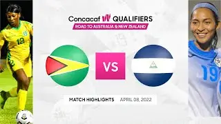 Concacaf Women Qualifiers GS 2022 Resumen: Guyana vs Nicaragua