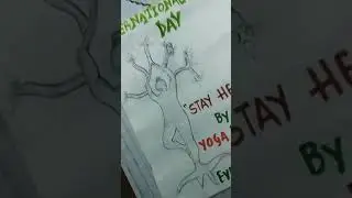 #Slogan on Yoga Day🧘&zwj;♂️