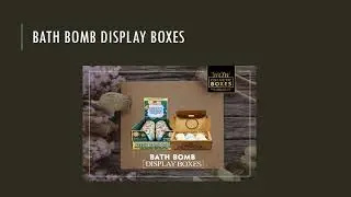 Custom Bath Bomb Boxes
