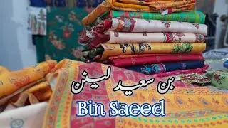 Bin Saeed Linen Original 3pc