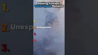 Ranking Funniest Water Splash Moments #waterpark #funnyvideo #funny ##shortsfeeds