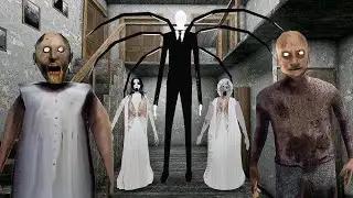 Granny Game Horror Challenge 👻 | Bina Awaz Gameplay#granny #short #live #game