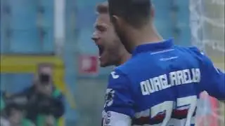 Karol Linetty gol Sampdoria - Chievo 4-1 Serie A 29.10.2017