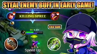 NATALIA STEAL ENEMY BUFF IN EARLY GAME❗BUILD NATALIA TOP 1 GLOBAL ~ MLBB