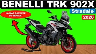 ➤ NUEVA Benelli TRK902 Stradale 2026 -La Revoluci&oacute;n de las Maxitrail 👉&iquest;O una QJ Motor con Pegatinas?