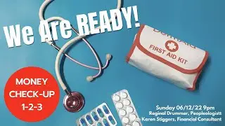 W.A.R. Money Check-Up 1-2-3 Reginal Drummer special guest, Karen Stiggers, Financial Consultant