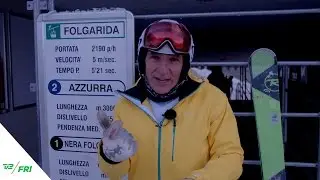 Hvor stejle er pister? - To på ski