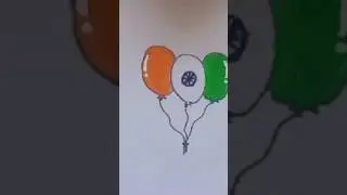 Indian Flag 🇮🇳 Jai Hind #shorts#creativity #youtubeshort #art #drawing #ytshort #shortvideo #3dart