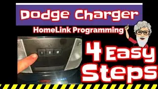 Easily Program Your Dodge Charger HomeLink to Open the Garage Door