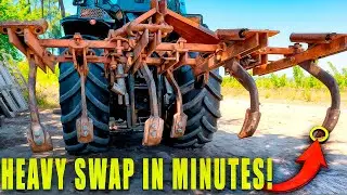 Vineyard Life POV: Early Morning Tool Change and Hard Work