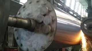 PAPER MILL DRYER GRINDING BY HI TECH ROLLS