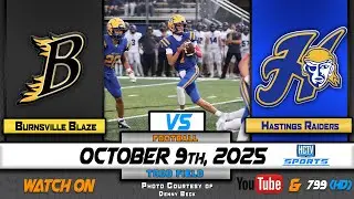 HCTV SPORTS: Hastings Football vs Burnsville Blaze | 10.9.25