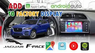 ОБНОВЛЕНИЕ Jaguar F Pace 2018: добавьте функции Apple CarPlay, Android Auto и Live Traffic | 4x4Shop.ca