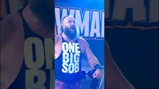 Takes ONE BIG SOB to stop another BIG SOB! BRAUN STROWMAN IS BACK! 😳🔥 #WWERaw