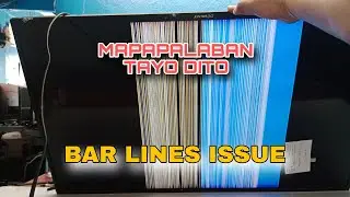 PAG GANITO ANG SIRA DI KAYA SA TAPE METHOD! VERTICAL BAR LINES ISSUE..