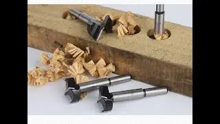 5PCS 15MM-35MM WOODWORKING AUGER DRILL BIT HOLE SAW CUTTING STRAIGHT SHANK DRILL BITS